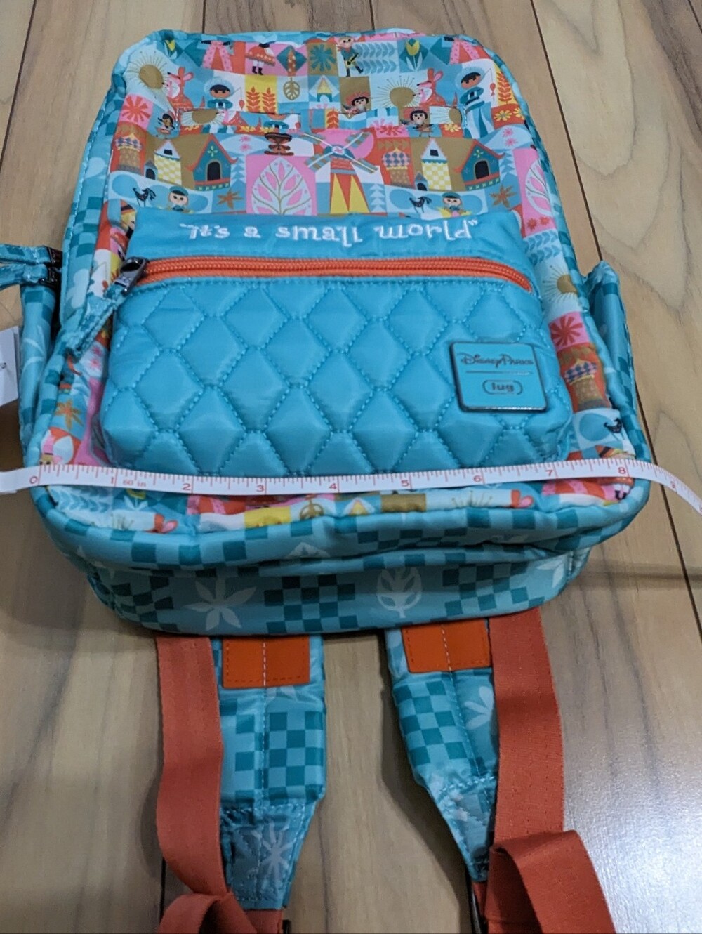 NWT! Lug X Disney It's A Small World Small Backpack - Picture 13 of 16